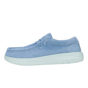 Wally Comf Suede – Faded Denim/Cloud Blue