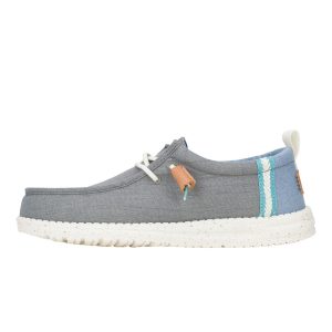 Wally Craft Linen – Monument Grey/Faded Denim