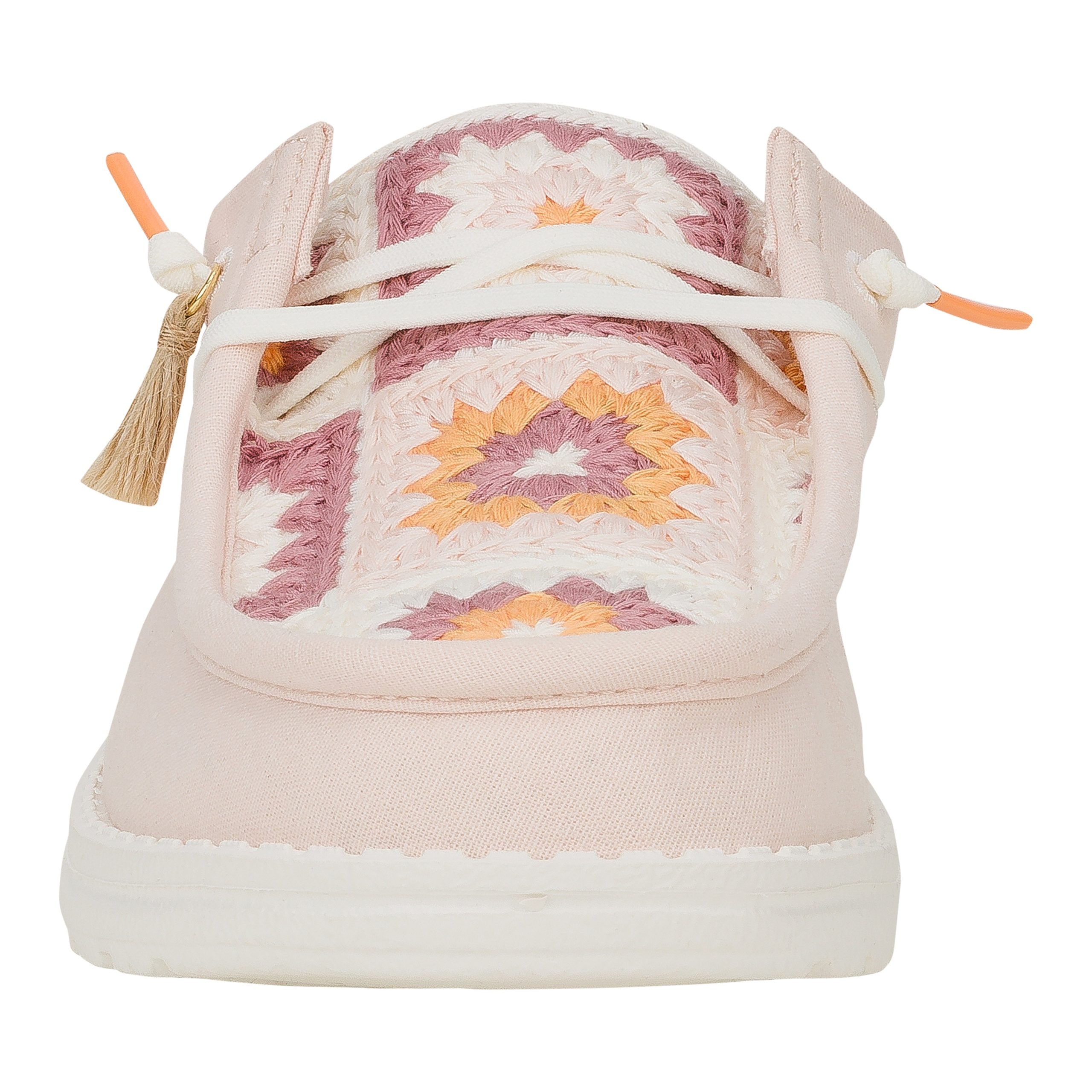 Wendy Slip Cottage Crochet – Pale Pink/Multi - Image 4