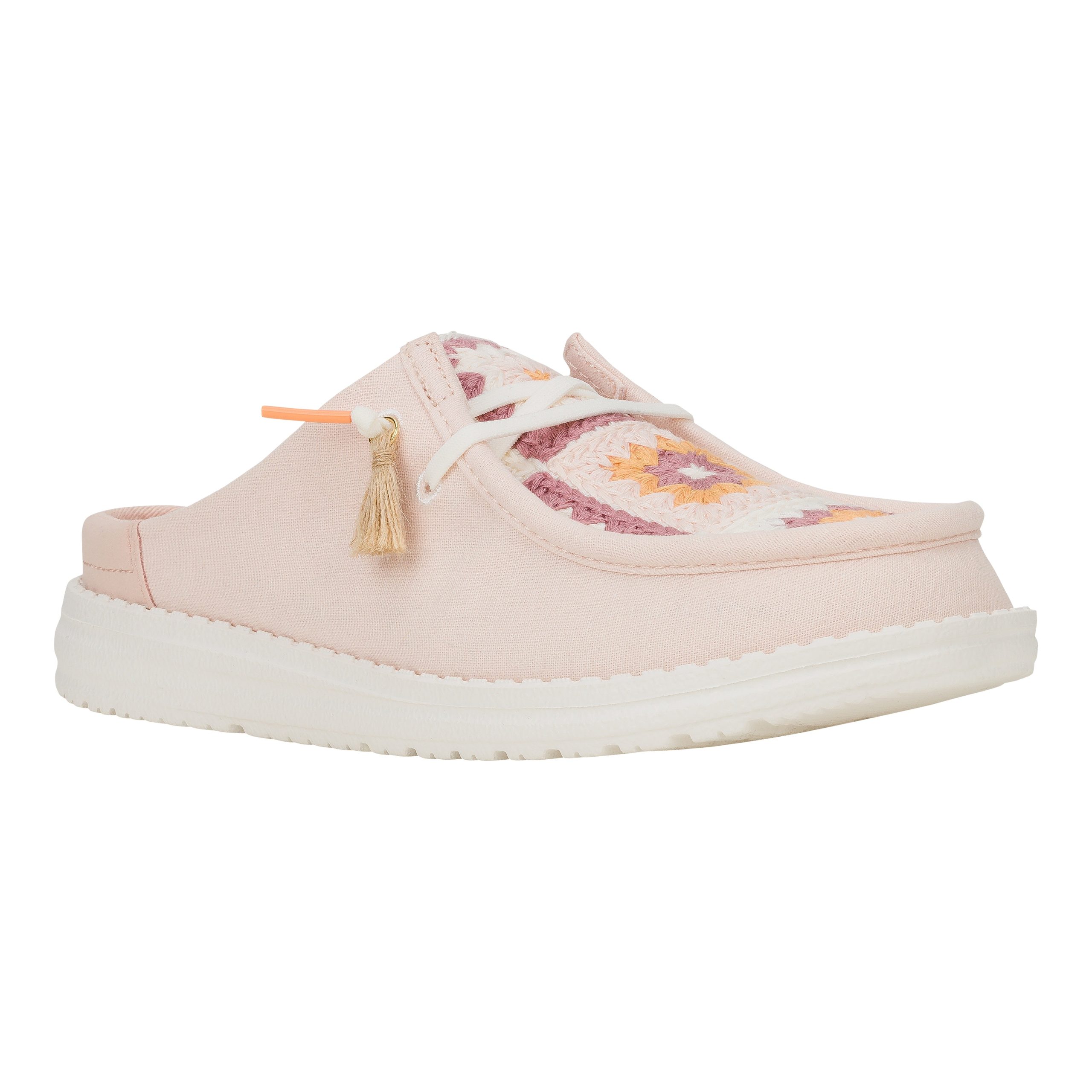 Wendy Slip Cottage Crochet – Pale Pink/Multi - Image 7