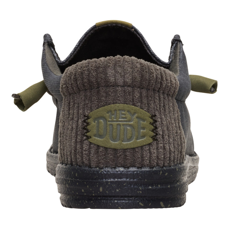 Wally Waxed Casual – Black/Black - Image 5