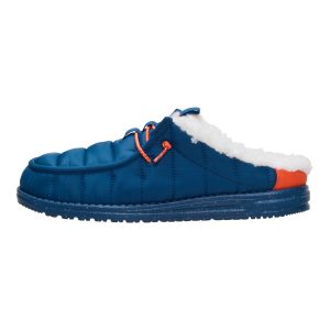 Wally Slip Camp – Navy/Orange